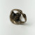 JAMES YESBERGER VINTAGE 70'S STERLING SILVER FROG/PRINCE RING SIZE 8
