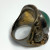 Vintage Green Jade Sterling Silver Ring Size 9 Vintage Green Jade Sterling Silver Ring Size 9
