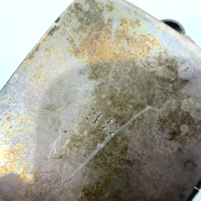 Artisan Sterling Silver Locket Pendant With Lapis Lazuli