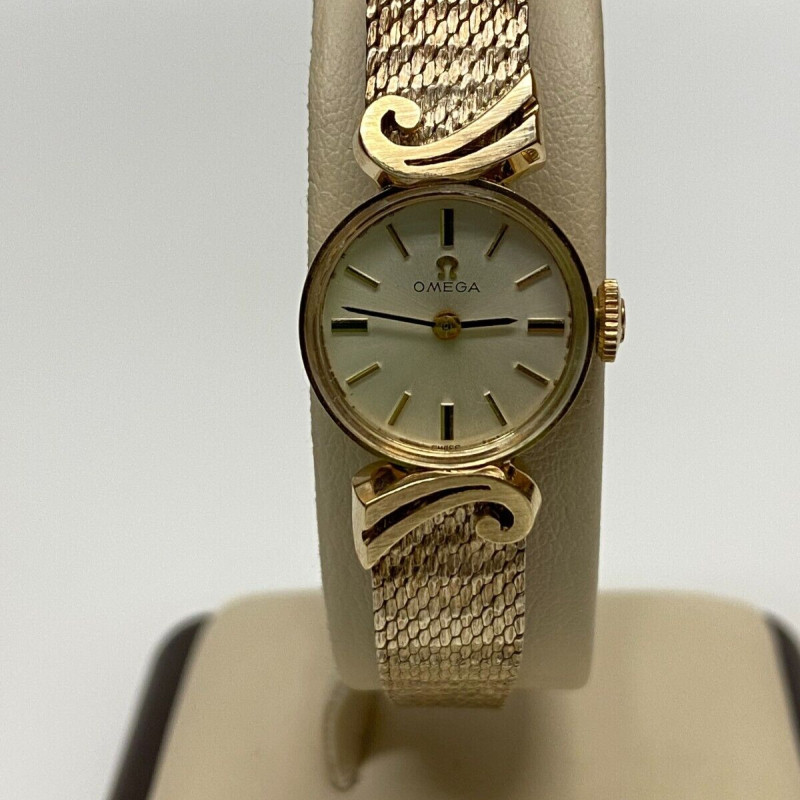 Vintage Omega Ladies Wrist Watch 14K Gold, 10K GF Band WORKING -17 Jewels Vintage Omega Ladies Wrist Watch 14K Gold, 10K GF Band WORKING -17 Jewels