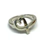 RETIRED TIFFANY & CO PALOMA PICASSO LOVING HEART W/ DIAMOND RING SZ 9 CLASSIC