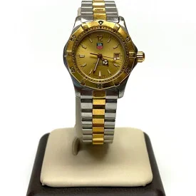 Tag Heuer Professional 200M Date 18K Gold-Plated & Steel 