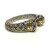 John Hardy Bracelet Dot Kick 925 Silver 18k Yellow Gold Cuff