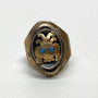 Vintage Turquoise 18K Gold and Sterling Silver Ring