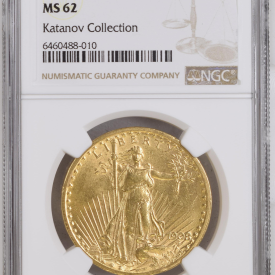  NGC MS 62 1908 No Motto $20 Saint-Gaudens Double Eagle