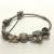 Pandora Solid Sterling Silver Multi-Charm Snake Bracelet 7 in, Box Pandora Solid Sterling Silver Multi-Charm Snake Bracelet 7 in, Box