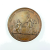 Antique 1844 Swedish Coronation Medal Oscar I & Queen Josephine Bronze