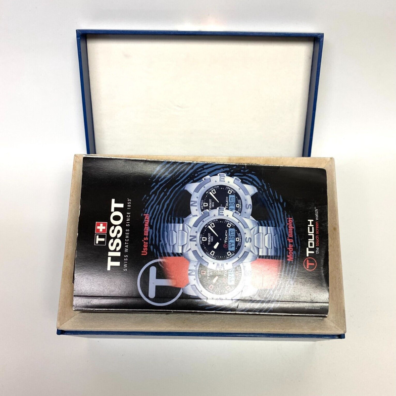 Tissot T Touch T047420A Titanium Swiss Made Smart Watch Full Pack