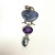 Sterling Silver Multi Gemstone Pendant