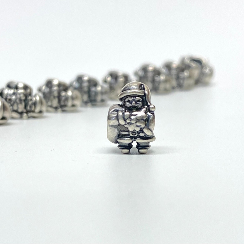 Authentic Pandora Sterling Silver Santa Claus Charm 790852 CHRISTMAS Authentic Pandora Sterling Silver Santa Claus Charm 790852 CHRISTMAS