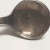 Vintage Sterling Silver  Engraved L.G.B Miniture Spoon Brooch