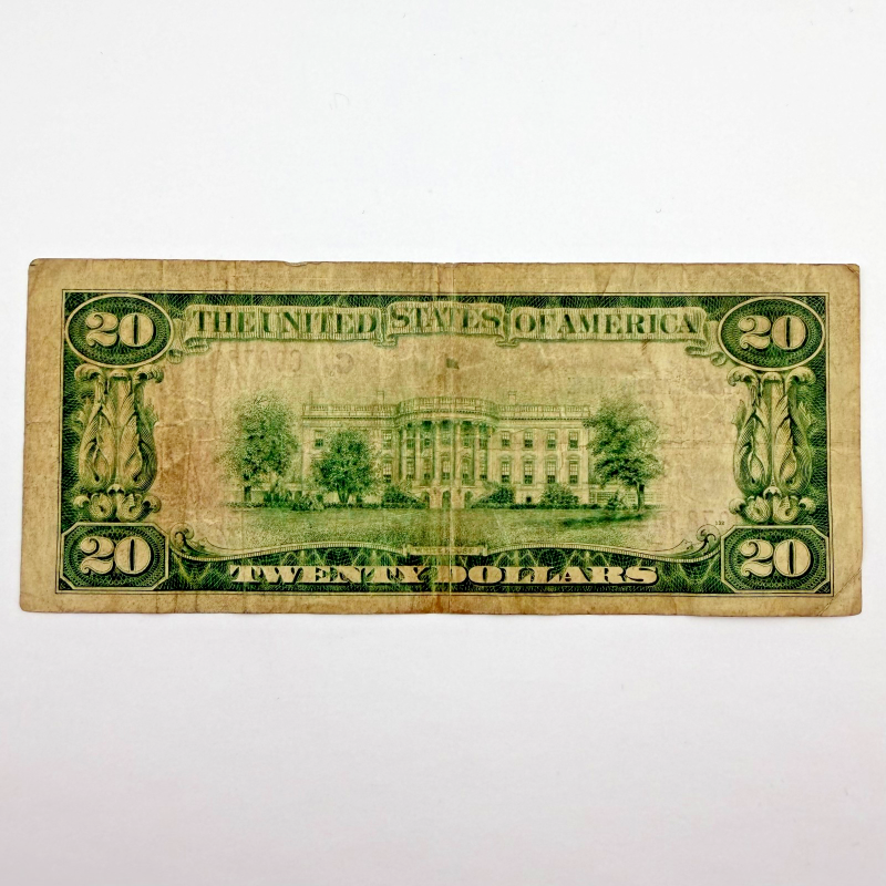 1929 $20 Brown Seal FRBN Philadelphia PA District C