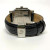 Black Leather Band Mother of Pearl Pace Diamond Bezel Watch Black Leather Band Mother of Pearl Pace Diamond Bezel Watch