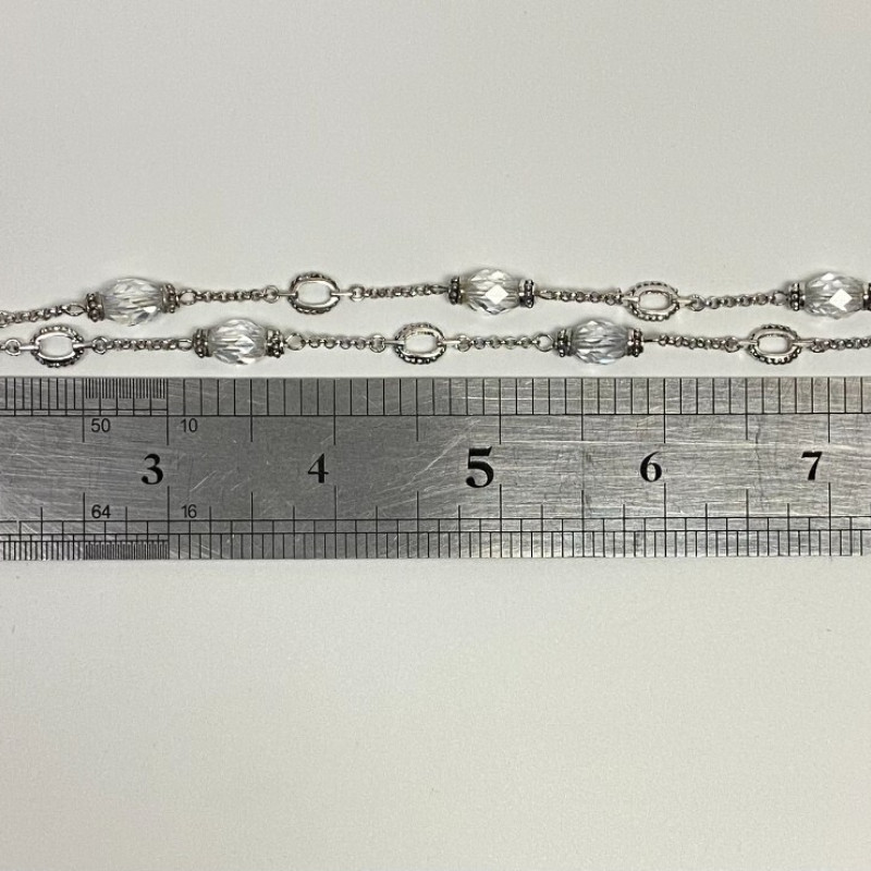 Finola 925 Silver Chain Necklace 18" Finola 925 Silver Chain Necklace 18"