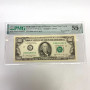 Fr 2173-B (BE Block) 1990 $100 FRN New York PMG 55 EPQ