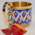 Russian silver 925 & 24k Gold Plated, Tea Cup Holder Enamel Filligree Russian silver 925 & 24k Gold Plated, Tea Cup Holder Enamel Filligree