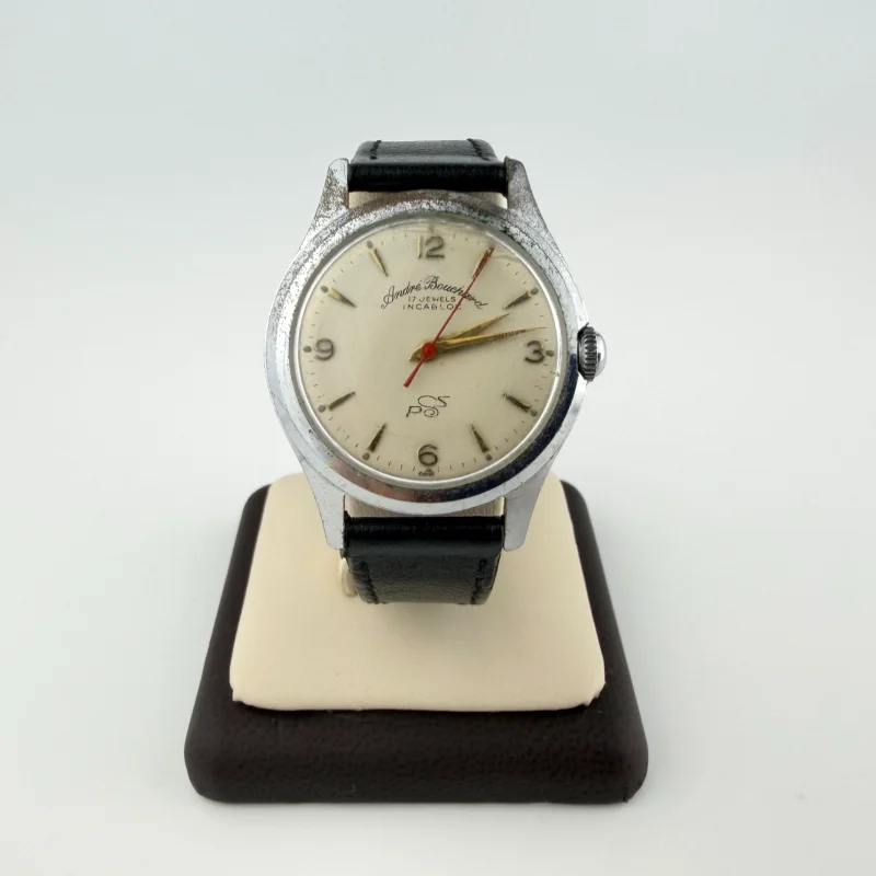 Vintage Men's André Bouchard 17 Jewels Incabloc Watch Anti-Magnetic