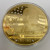 John F. Kennedy Commemorative Coin layered in 24K Gold w/ COA John F. Kennedy Commemorative Coin layered in 24K Gold w/ COA