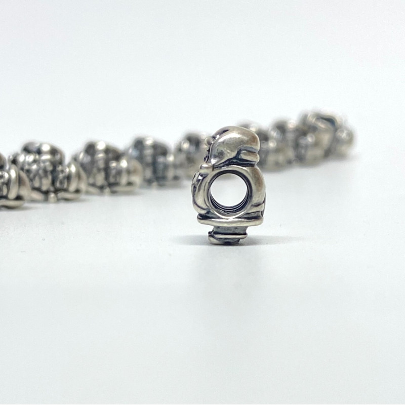 Authentic Pandora Sterling Silver Santa Claus Charm 790852 CHRISTMAS Authentic Pandora Sterling Silver Santa Claus Charm 790852 CHRISTMAS