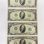 Lot of 4 Series 1950B $10 Federal Reserve Notes New York (C) Old U.S.