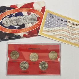 2007 Denver Mint Edition. State Quarters. Uncirculated.