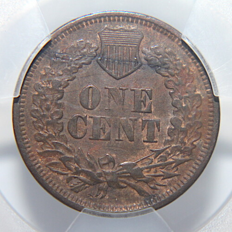 1867 PCGS XF INDIAN CENT 1C