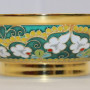 Beautiful Floral Russian silver 925 & 24k Gold Plated Bowl Enamel Filigree