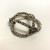 Charles Krypell 14K/925 White Gold + Colored Diamond 3.40 ct Link Bracelet