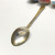 6 Demitasse Spoon Set Enamel Gilt Sterling Silver Ela Denmark