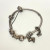 Pandora Solid Sterling Silver Multi-Charm Snake Bracelet 7 in, Box Pandora Solid Sterling Silver Multi-Charm Snake Bracelet 7 in, Box