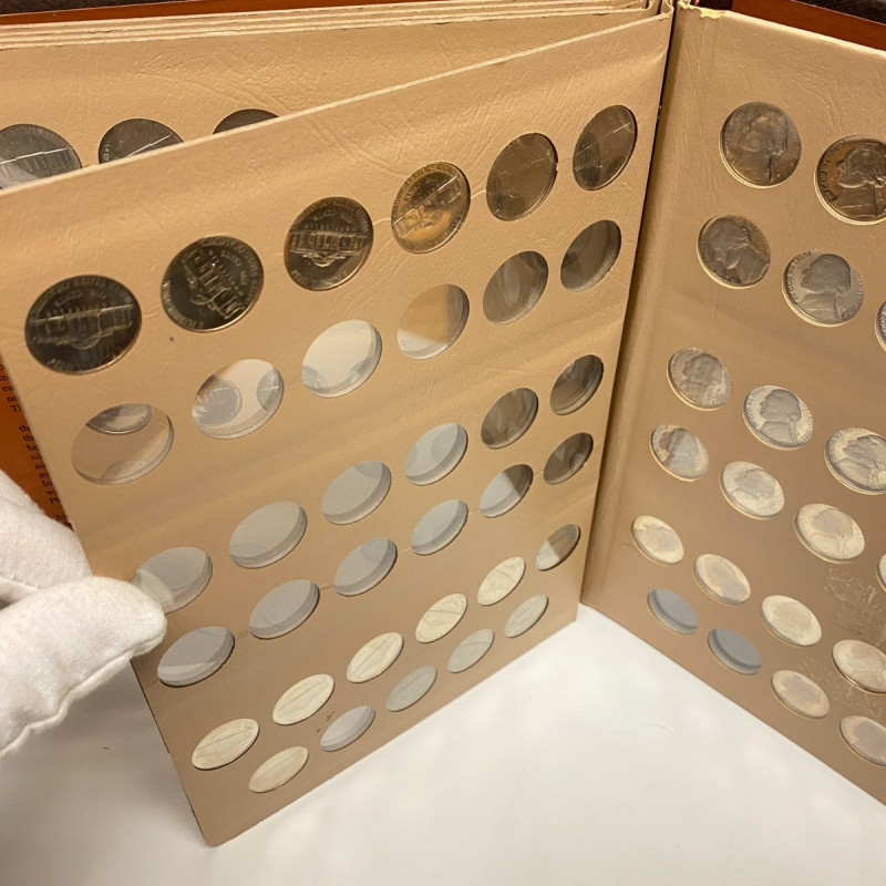 Dansco Album 7113 Jefferson Nickels 1938-1976 Coin Collectors, 158 coins