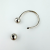 Vintage Simmons Sterling Silver Horseshoe Key Ring Holder 925
