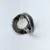925 Sterling Silver Cut Peridot Oval Statement Designer Ring, Sz 6.75