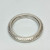 Judith Ripka Sterling Silver Rope Band Ring Sz 6, 4.4g, 3mm Judith Ripka Sterling Silver Rope Band Ring Sz 6, 4.4g, 3mm