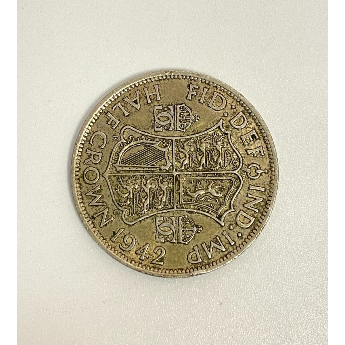 1942 Great Britain, Half Crown Silver coin