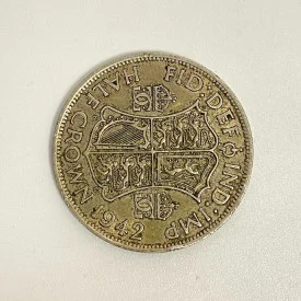 1942 Great Britain, Half Crown Silver coin