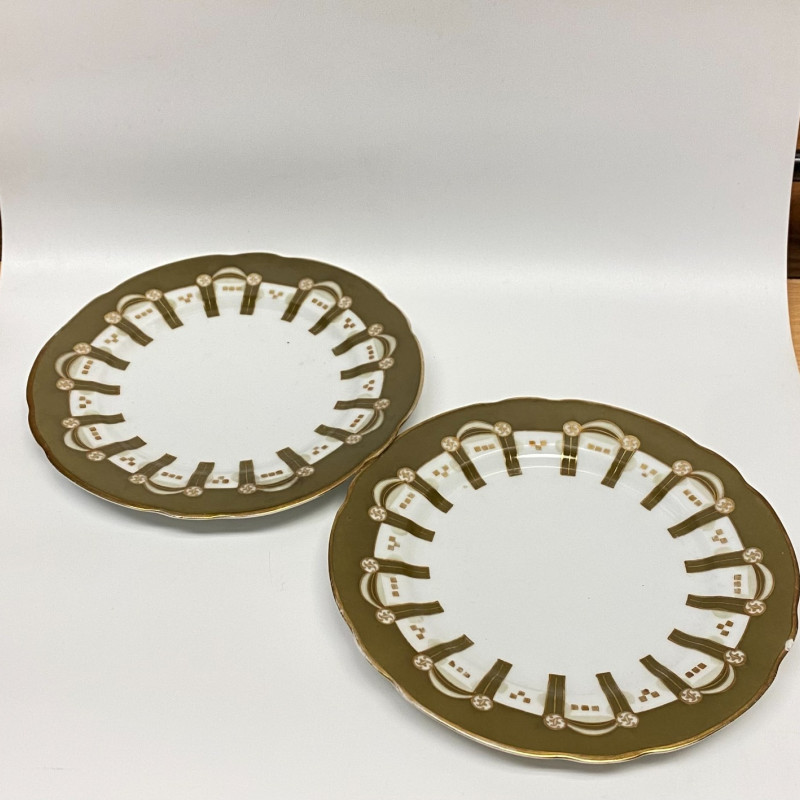 6 Tableware Porcelain Plates by Gardner Moscow