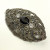 Judith Jack Stunning Sterling, Marcasite and CZ Brooch