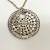 Silver 925 Chain Necklace Dot Circle Pendants