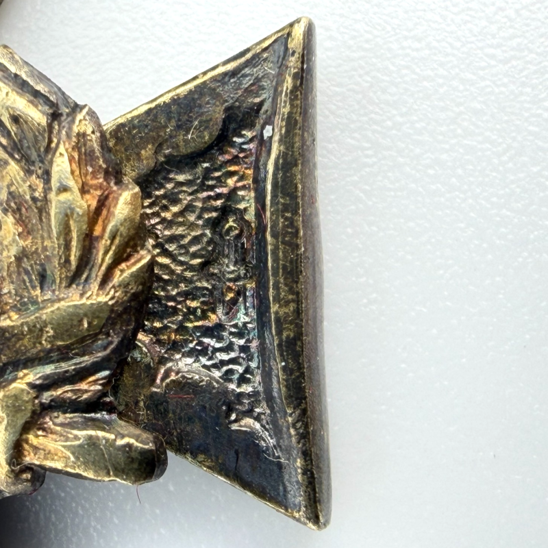 Netherlands Officers Military Long Service Cross 25 years hallmarked silver gilt