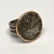 Alexander The Great Coin Ring 14K Gold and Sterling Silver, Size 7