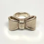 925 Made in Israel Silver Huge & Thick Bow Ring