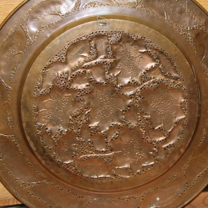 VINTAGE Handmande Copper Tray