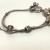 Pandora Solid Sterling Silver Multi-Charm Snake Bracelet 7 in, Box Pandora Solid Sterling Silver Multi-Charm Snake Bracelet 7 in, Box