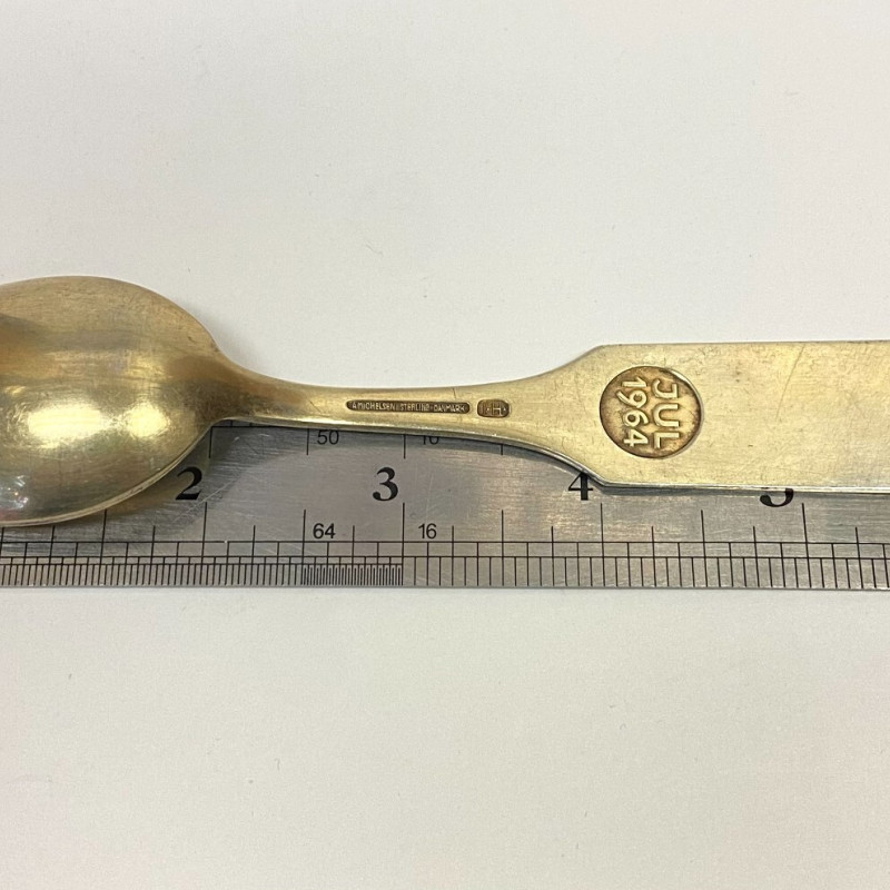 Orion Christmas Spoon 1964 Michelsen Sterling Silver Orion Christmas Spoon 1964 Michelsen Sterling Silver