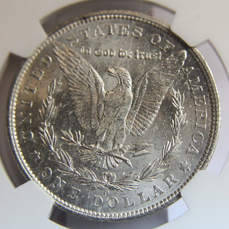 1904 0 $1 NGC MS 61 MORGAN SILVER DOLLAR ROTATED 1904 0 $1 NGC MS 61 MORGAN SILVER DOLLAR ROTATED