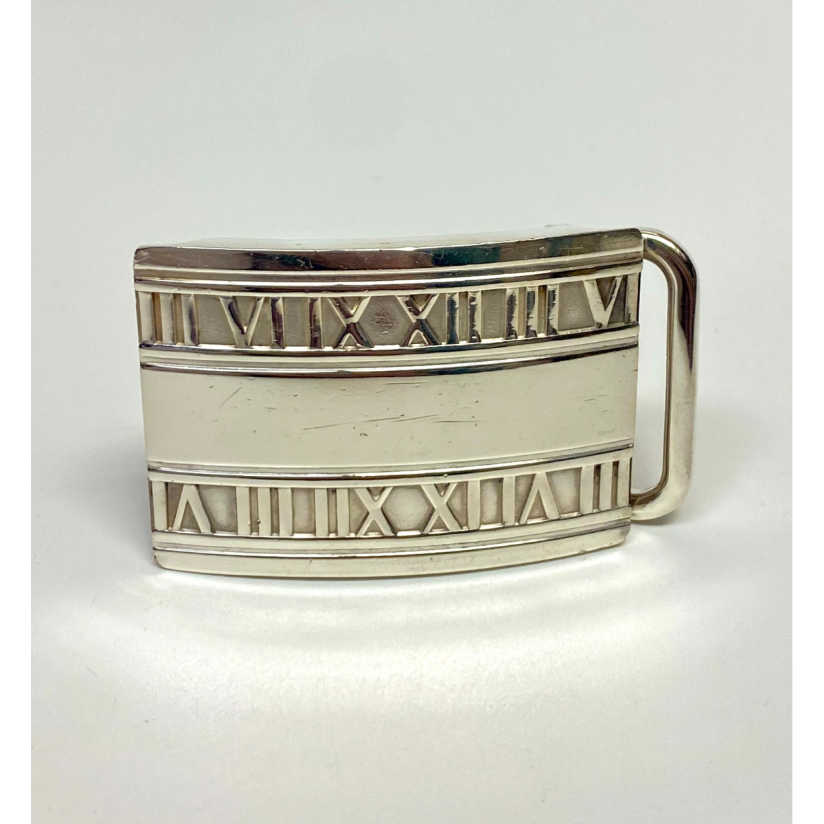 Tiffany & Co Atlas Belt Buckle in Sterling Silver Mens Unisex
