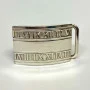 Tiffany & Co Atlas Belt Buckle in Sterling Silver Mens Unisex
