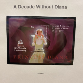 A Decade Without Princess Diana Grenada Collectable Postage Stamps Near Mint