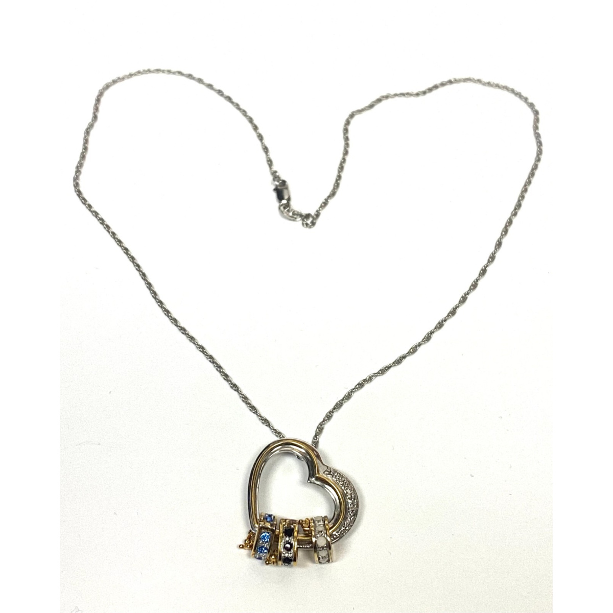 Forever In A Mother's Heart Personalised Pendant Necklace 18"